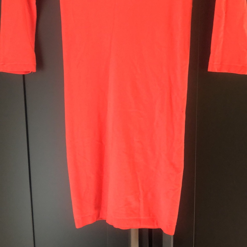🎉 2X HP!! NWT!! Bebe long sleeve raglan bodycon dress size small - Picture 8 of 14